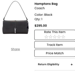 Coach Hampton’s Bag in Great Condition.